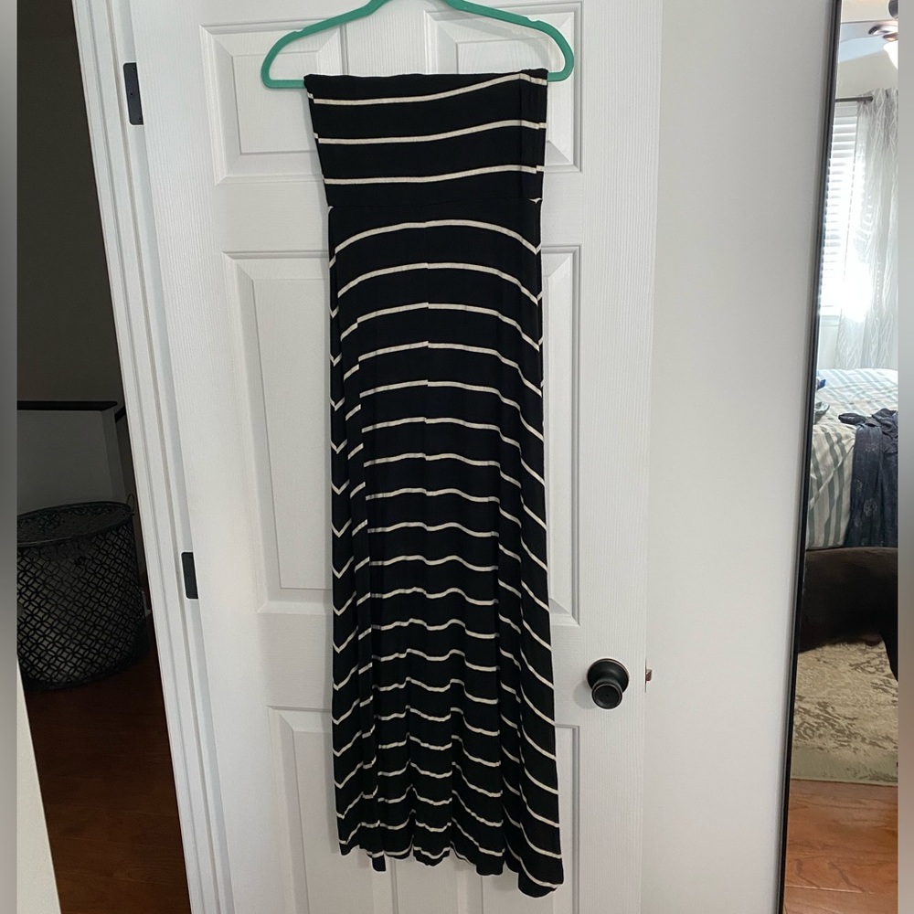 Mudd Maxi Strapless Dress